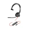 Poly Blackwire 3310 Noise Canceling Mono Headset, USB-C/USB-A, UC Certified (8X215AA)* Headsets
