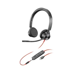 Poly Blackwire 3325 Stereo Headset, USB-C/3.5mm, UC Certified (8X221AA)* Headsets
