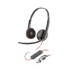 Poly Blackwire 3220 Stereo Headset, USB-C/USB-A, UC Certified (8X228AA)* Headsets