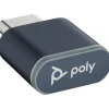 Headphones<Poly BT700 USB-A Bluetooth Adapter, Black (786C4AA)