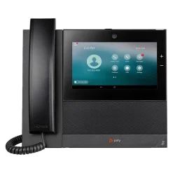 Office Phones & Conferencing<Poly CCX 700 Series 24-Lines VoIP Phone, Black (82Z83AA)