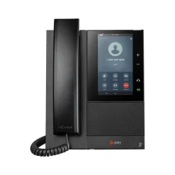 Office Phones & Conferencing<Poly CCX 500 Series 24-Lines VoIP Phone, Black (84C15AA#ABA)