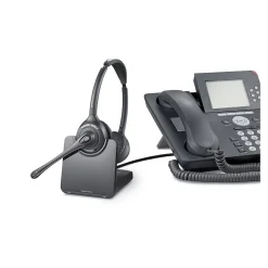 Poly CS 520-XD Wireless Phone Headset, Over-the-Head, Black (7E2J9AA#ABA)* Headsets