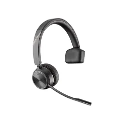 Poly Savi 7210 Office Wireless Mono Headset, Over-the-Head, Black (7W6D4AA#ABA)* Headsets