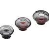 Headphones<HP Poly Voyager 5200 Large Eartips and Foam Covers, 3 Eartips/Pack (85Q21AA)