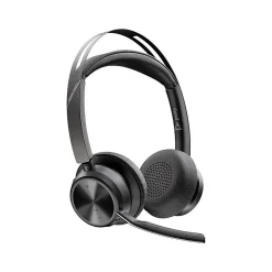 Poly Voyager Focus 2 USB Type-A Active Noise Canceling Bluetooth Headset, Black (76U46AA)* Headsets