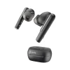 Poly Voyager Free 60+ UC Wireless Noise Cancelling Bluetooth Earbuds, USB-C, MS Certified, Carbon Black (7Y8H0AA)