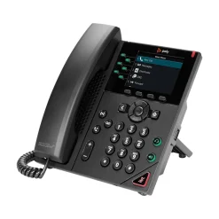 Office Phones & Conferencing<Poly VVX 350 6-Line VOIP Phone, Black (89B69AA#ABA)