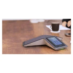 Office Phones & Conferencing<Poly com Trio C60 NR for Microsoft Teams/Skype for Business 3-Line VOIP Conference Speaker Phone (830A1AA)