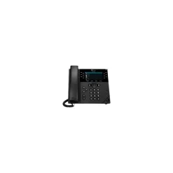 Office Phones & Conferencing<Poly com VVX 450 Business IP VOIP Phone, Black (89B76AA#ABA)