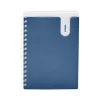 Poppin Medium Notepad, 6" x 8.5", Ruled, Blue/White, 80 Sheets/Pad, 1 Pad/Pack (108263) New