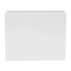 Poppin Plastic File Box, Letter Size, White (101272) Sale