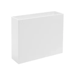 Poppin Plastic File Box, Letter Size, White (101272) Sale