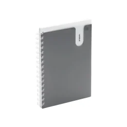 Poppin Pocket Notebook, 8.5" x 6", College Ruled, 80 Sheets, (104436) Dark Gray Outlet