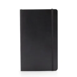 Poppin Soft Cover Notebooks, Medium, Black, 100/Box (105043) Clearance