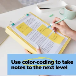 100% Recycled Paper Super Sticky Notes, 3