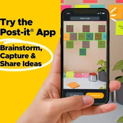 100% Recycled Paper Super Sticky Notes, 3