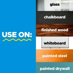 Hot Easy Erase Adhesive Dry-Erase Whiteboard, 3' x 2' (FWS3X2) Dry Erase