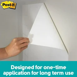 Hot Easy Erase Adhesive Dry-Erase Whiteboard, 3' x 2' (FWS3X2) Dry Erase