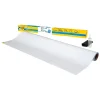 Outlet Easy Erase Plastic Adhesive Dry-Erase Whiteboard, 4' x 3' (FWS4X3) Dry Erase