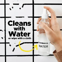 Outlet Easy Erase Plastic Adhesive Dry-Erase Whiteboard, 4' x 3' (FWS4X3) Dry Erase