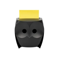Best Note Dispenser, Owl Design, Black (OWL-330-BK) Sticky Notes