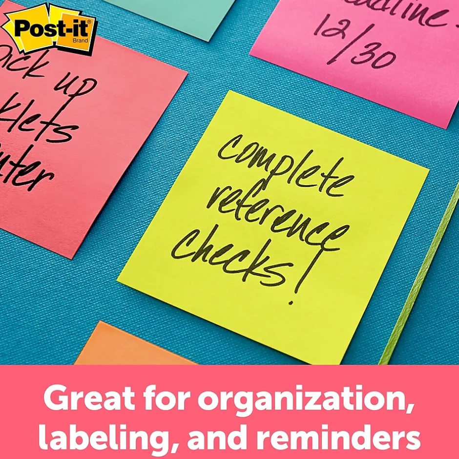 Sale Notes, 3" x 3", Blue Wave, 470 Sheet/Pad (2056-RC) Post-It Notes