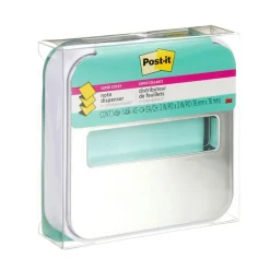 New Pop-Up Dispenser for 3" x 3" Notes, Metallic/White (STL-330-W) Pop-Up Dispensers