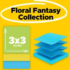 Discount Pop-up Notes, 3" x 3", Collection, 100 Sheet/Pad, 12 Pads/Pack (R330-12AU) Post-It Notes