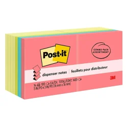 Discount Pop-up Notes, 3" x 3", Poptimistic Collection, 100 Sheet/Pad, 14 Pads/Pack (R33014YWM) Post-It Notes