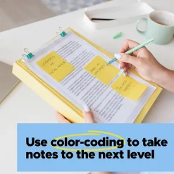 Hot Recycled Super Sticky Pop-up Notes, 3