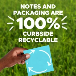 Outlet Recycled Super Sticky Notes, 4