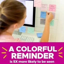 Online Recycled Super Sticky Pop-up Notes, 3