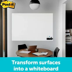 Discount Super Sticky Dry Erase Surface, 2' x 3' (DEF3X2) Dry Erase