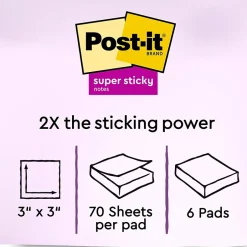 Clearance Super Sticky Notes, 3