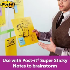 Sale Super Sticky Notes, Big Note, Bright Yellow, 30 Sheet/Pad (MMMBN11) Post-It Notes