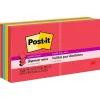 Discount Super Sticky Pop-up Notes, 3" x 3", Playful Primaries Collection, 90 Sheet/Pad, 10 Pads/Pack (R33010SSAN) Post-It Notes