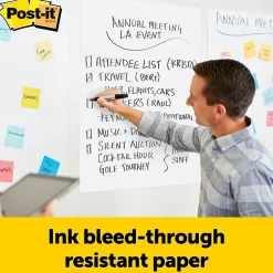 Online Super Sticky Wall Easel Pad, 20" x 23", 20 Sheets/Pad, 2 Pads/Pack (566) Easel Paper Pads