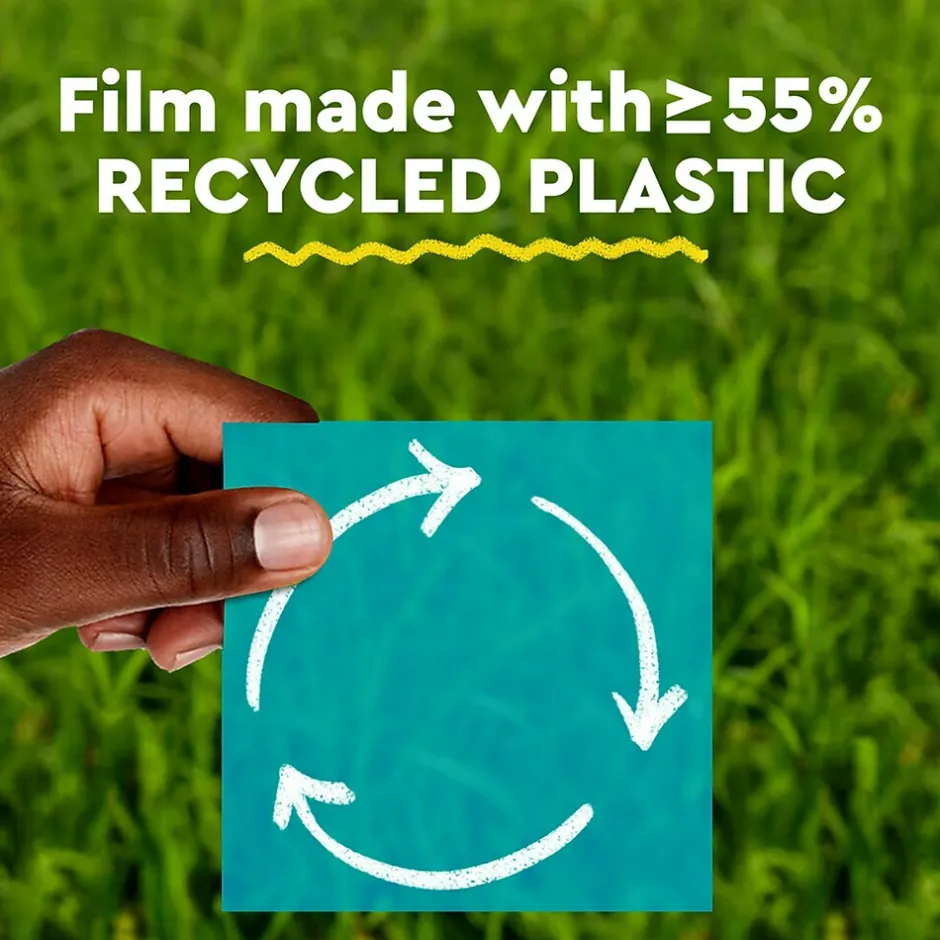 Clearance Transparent Notes, 2.8" x 2.8", Assorted Collection, 30 Sheet/Pad, 3 Pads/Pack (600-3COL) Post-It Notes