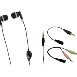 Power Gear Universal In-Ear Stereo Earset, Black (98973)