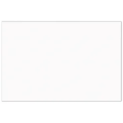 New 12" x 18" Construction Paper, Bright White, 100 Sheets/Pack, 5 Packs (PAC8708-5) Construction Paper