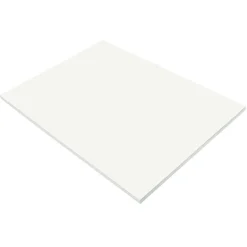 Sale Construction Paper, 18" x 24", White, 50 Sheets/Pack (P9217) Construction Paper