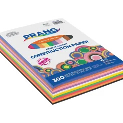 Outlet Smart Stack 9" x 12" Construction Paper, Assorted Colors, 300 Sheets/Pack (PCON01300) Construction Paper