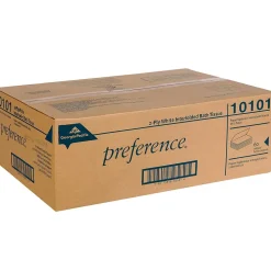 Georgia-Pacific Preference 2-Ply Single Fold Interfold Toilet Paper, White, 400 Sheets/Pack, 60 Packs/Carton (10101)
