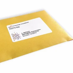 Pres-a-ply Laser/Inkjet Shipping Labels, 3-1/3" x 4", White, 600 Labels/Box (30604)* Shipping Labels