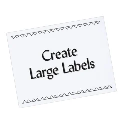 Pres-a-ply Laser/Inkjet Shipping Labels, 8-1/2