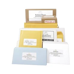 Pres-a-ply Laser/Inkjet Shipping Labels, 8-1/2