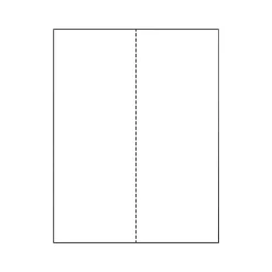 Hot 8.5" x 11" Multipurpose Paper, 20 lbs., 92 Brightness, 500/Ream, 5 Reams/Carton (04339) Multipurpose Paper