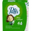 Puffs Plus Lotion Facial Tissue, 2-ply, 56 Tissues/Box, 24 Boxes/Carton (34899)