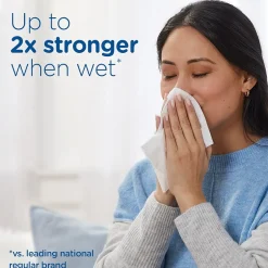 Puffs Ultra Soft Facial Tissue, 72 Tissues/Box, 8 Boxes/Pack (61971)